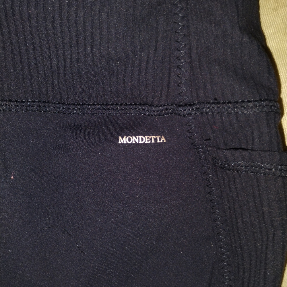 Mondetta Black Bike Shorts with Streamlined Design - Picture 3 of 3